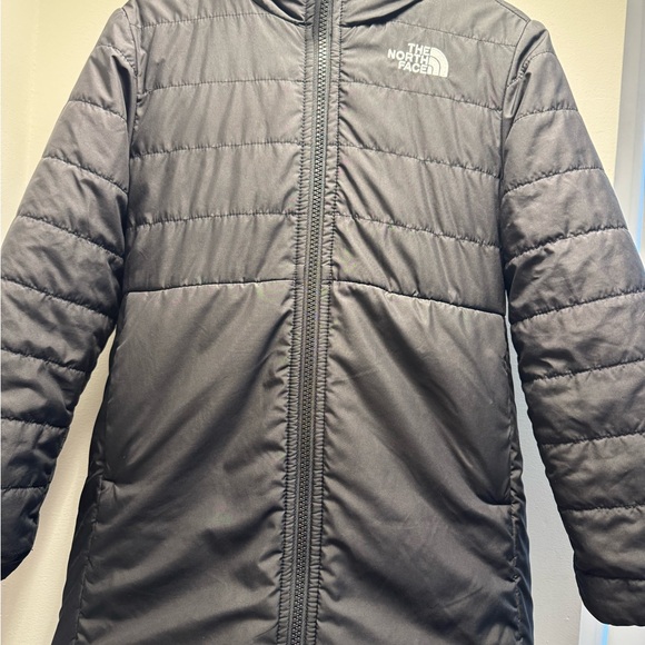 THE NORTH FACE Girls' Reversible Mossbud Swirl Parka Girls XS - Picture 4 of 7